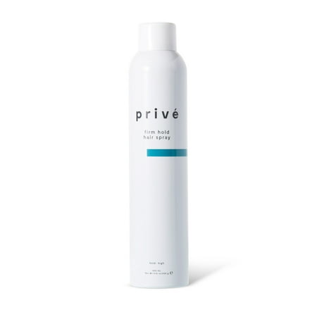 Privé Firm Hold Hair Spray - NEW 2019 FORMULA - Lock it Down (9.15 oz/200 mL) For all hair types. Ideal for volume, frizz control, shaping, control and