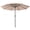 Sand, variant on Pure Garden 10FT Patio Umbrella - Vented Canopy with Tilt (Brilliant Blue)