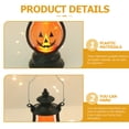 thumbnail image 2 of 3 Pcs Lumières de Citrouille d'Halloween Ornements de Lanternes de Citrouille, 2 of 6
