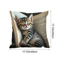 thumbnail image 3 of 2026 New Cute Animals Print Pillow Set Bedroom Living Room Sofa Cushion 45x45 Cm For Sofa Living Room Decoration, 3 of 6