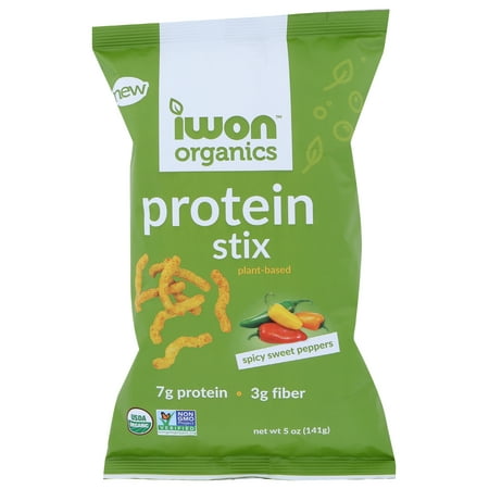 Iwon Organics, Organic Protein Stix, 5 Ounce, Pack Of 12