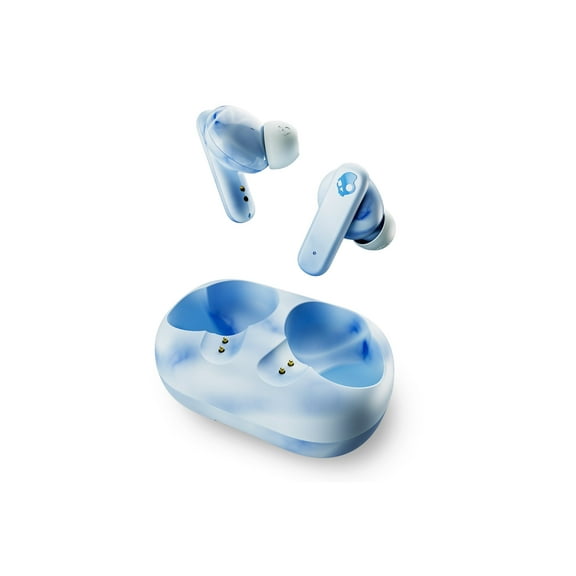 Restored Skullcandy EcoBuds - True wireless earphones with mic - in-ear - Bluetooth - noise isolating - glacier (Refurbished)