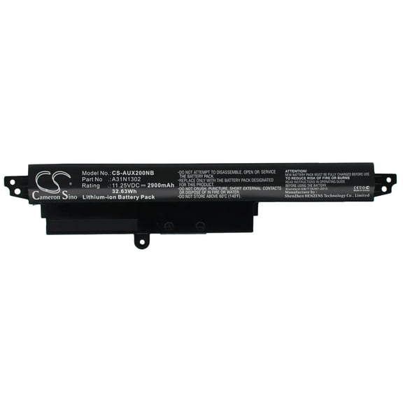 Battery for Asus X200CA VivoBook 0B110-00240100E 1566-6868 A31LMH2 A31N1302