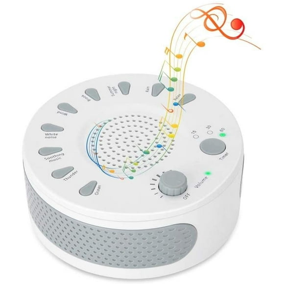Sep Sound White Noise Machine with 9 Natural Soothing Sounds, Sleep Relax Sound The