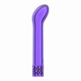 thumbnail image 2 of Shots Gemmes Royales Bijou Rechargeable Balle Vibrante Incurvée en ABS Violet, 2 of 4