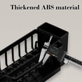 thumbnail image 6 of Pxyqht Multi Functional Kitchen Rack Sink Side Storage Rack Countertop Sponge Rack Dishcloth Storage Rack Plastic White Drainage, 6 of 6