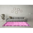 thumbnail image 3 of Ahgly Company Indoor Rectangle Abstract Pink Modern Area Rugs, 3' x 5', 3 of 4