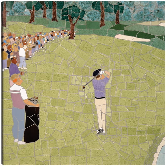 Cuadro Decorativo - Tiro de golf