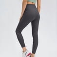 thumbnail image 2 of GEWSEY High Waisted Leggings for Women Buttery Soft Tummy Control Capri Yoga Pants for Workout Athletic (Dark Gray, M/4), 2 of 4
