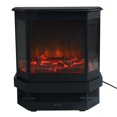 thumbnail image 2 of Costway Free Standing 23''Electric Fireplace 1500W Adjustable Heater Fire Tempered Glass, 2 of 5