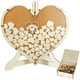 thumbnail image 3 of Hvxrjkn Kit de Libro de Visitas de Boda Caja Colgante de Libro de Visitas con Forma de Corazón de Madera con 60 Corazones, 1 Caja con Marco en Forma de Corazón, 1 Soporte, 1 Caja Storage, Regalo para Aniversario de Bodas, 3 of 7