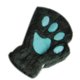 thumbnail image 2 of Sonducket Gato felpa garra guante novedad Halloween toalla medio cubierto mujeres mitones guantes sin dedos guantes y mitones verde Sonducket PS13236-07, 2 of 6