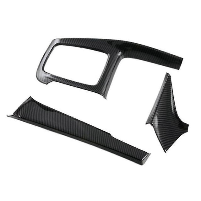 3Pcs Carbon Fiber Central Control Gear Shift Panel Decal Interior Modification for XRV XR-V -V 2022