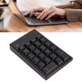 thumbnail image 3 of Número de Almohadilla, 22 Teclas Teclado de Número de color Negro para Computadora, 3 of 7