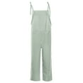 thumbnail image 3 of Enjiwell Womens Striped Printed Suspender Dungaree Overall Bib Baggy Jumpsuit Pants, 3 of 3