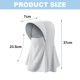 thumbnail image 2 of Máscara de protección solar de verano para mujer, gorro transpirable de seda de hielo con capucha para exteriores, orificio para abrir y cerrar el cabello, 2 of 5