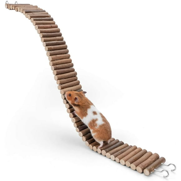 Hamster Suspension Bridge Toy: Long Climbing Ladder For Dwarf Syrian Hamster Mice Mouse Gerbils And Other Small Animals