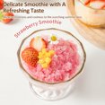 thumbnail image 5 of YAHHU Manual Ice Shaver Machine, Portable Crushed Ice Maker and Snow Cone Machine for Party, Home DIY Ice Cream, Slushy, and Shaved Ice, White Color (10.63 in / 27 cm), 5 of 9
