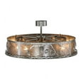 thumbnail image 5 of Meyda Tiffany 148592 Whispering Pines 30" 5 Blade Indoor Ceiling Fan - Nickel, 5 of 5