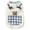 Blue, variant on Pet Clothes Cute Cat Apparel Bow Plaid Pocket Dog Pullover Sweater Warm Soft Turtleneck Indoor Use Small Medium Dogs