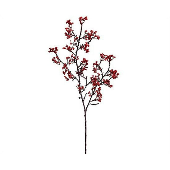Allstate Mini Berries Artificial Branch Spray - 35" - Red and Brown