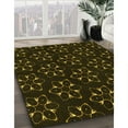 thumbnail image 2 of Ahgly Company Indoor Rectangle Patterned Night Black Area Rugs, 5' x 8', 2 of 6