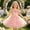 hwj# Pink571, variant on Venzia Kids Girls Party Dress Sleeveless Solid Color Off Shoulder Ruffles Spaghetti Strap Ribbed Patchwork Mesh Pleated 3D Butterflies High Waist Dresses Flowy Birthday Wedding Gowns,Green,4-5 Years