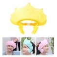 thumbnail image 3 of Gorro Shower, para el cabello , que entre en y los oídos con gorros , AMARILLO AMARILLO Sombrero de protección para el cabello de lavado, 3 of 6