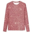 thumbnail image 1 of Girls Long Sleeve Sequin Printed Sweater, Polyester/Spandex, 2-9 Years, 3Y-9Y Sizes, 1 of 3