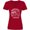 Red, variant on Summer Vacation Mode Jacksonville Beach Florida Women's V-Neck T-Shirt