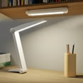 thumbnail image 1 of Lámpara de mesa plegable con almacenamiento, protección para los ojos, aprendizaje, carga y uso enchufable, lámpara de noche de escritorio magnética, lámpara de protección para los ojos para, 1 of 9