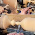 thumbnail image 3 of yeacher Carbide Lathe Turning Tools Carbide Tipped Wood Lathe Tools for Lathe Rougher Finisher Detailer with Interchangeable Aluminum Alloy Grip Handle & 3 Extra Replacement Inserts, 3 of 8