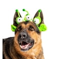 thumbnail image 1 of Disfraz de diadema Midlee Alien Dog color verde lima para talla mediana y grande, 1 of 9