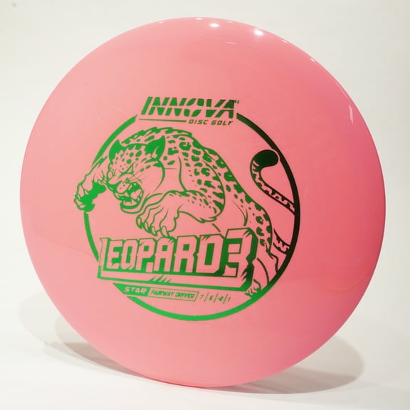 Innova Super Light Star Leopard3 Lightweight Disc Golf Fairway Driver, Pick Color/Weight [Stamp & Exact Color May Vary] Pink 140-149 grams