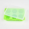 thumbnail image 1 of Molde for bandeja de hielo con forma de concha de silicona de 6 orificios: juego for hacer cubitos de hielo divertido y creativo, 1 of 2