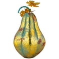 thumbnail image 4 of Northlight Gourd Metal Fall Harvest Decoration - 14" - Gold and Orange, 4 of 8