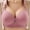 #7- Pink, variant on Bras for Women Full Coverage Wirefree Push up Bralettes Padded Adjustable Strap Corset Full Coverage Crop Cami Top Comfort Shapewear Nude 36/80BC