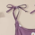 thumbnail image 5 of UAYOTSE Toddler Girl Romper Summer Clothes Floral Straps Rompers Jumpsuits Baby Girl Clothes Outfits,Sizes 6-12 Months, 5 of 6