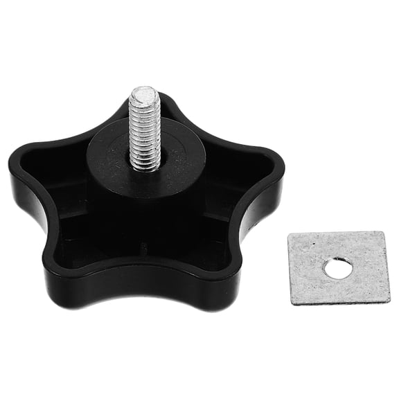 LITINKIMI Rv Awning Knob Black 1Pcs 2.2x2.2x1.6in