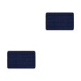 thumbnail image 1 of Maytalsory Quick-drying Bathroom Rugs Exquisite Crafted For Easy Cleaning Toilet Rugs Bath Mat Carpets Navy 2PCS, 1 of 6