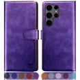 thumbnail image 1 of Funda tipo cartera SUANPOT compatible con Samsung Galaxy S25 Ultra, 1 of 7