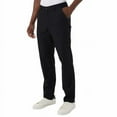 thumbnail image 6 of 32 Degrees Cool Men’s Regular Fit Stretch soft Touch Pant With Front Hand Pockets and Zipper Closure Back Pockets | Black, 32x29, 6 of 6