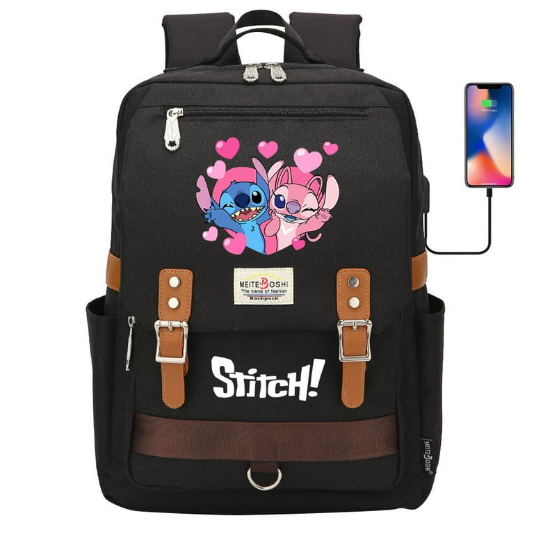 Disney Lilo & Stitch Large 16" School Backpack Travel