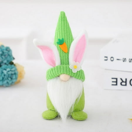 

Easter Bunny Gnomes Decor Girl Room Decor Gifts Nordic Swedish Nisse Scandinavian Tomte Elf Dwarf Home Household Ornaments