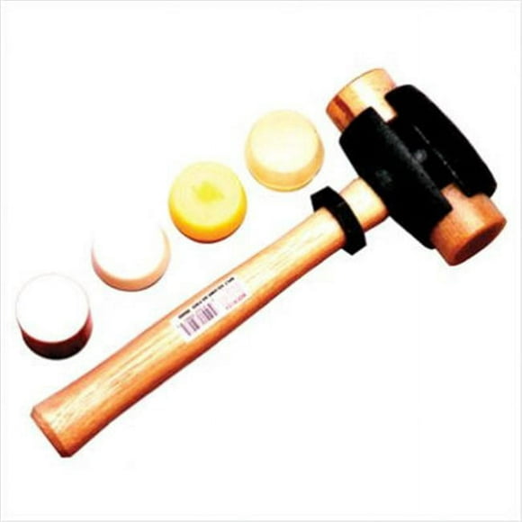 Garland Mfg 311-31002 Size 2 Split-Head Rawhide Hammer