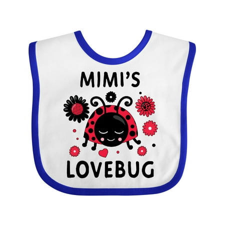 

Inktastic Valentine s Day Mimi s Lovebug Gift Baby Boy or Baby Girl Bib