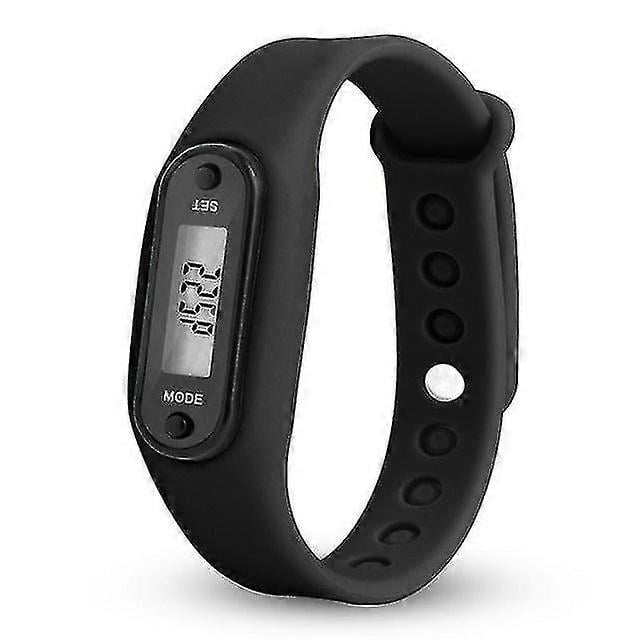 1pcs Sport Wrist Watch Blet Display Fitness Gau Step Tracker Digital Lcd R Run Step Wal Calorie Counter