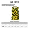 thumbnail image 4 of Sikiie Sunflowers In Vintage Basketball Jersey Reversible Men's Mesh Athletic Sports Shirts Training Practice S-4XLMedium, 4 of 6