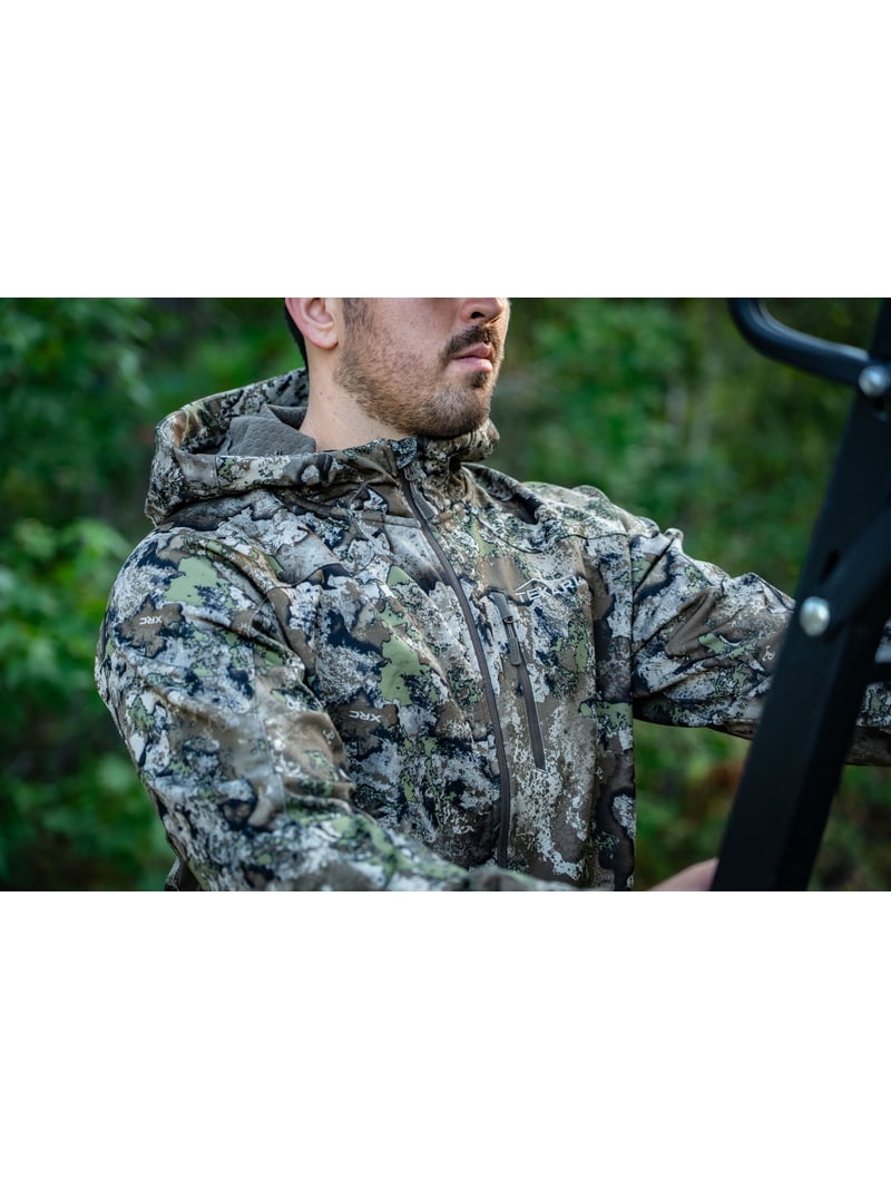 TrueTimber Tekari StrideFlex Full Zip Hooded Jacket - XRC Camo, M