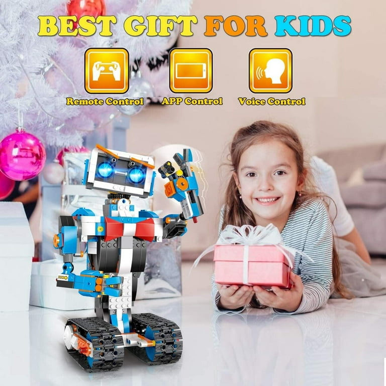 Robot Building Toys for Boys, STEM Projects for Kids Ages 8-12